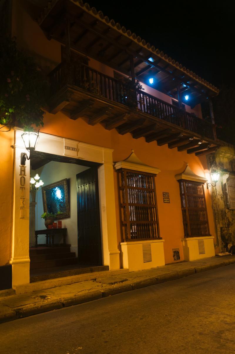 Hotel Casa Del Curato Cartagena Exterior foto