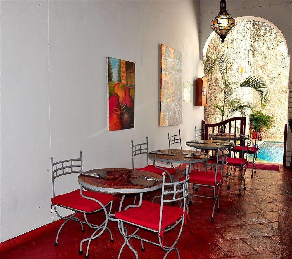 Hotel Casa Del Curato Cartagena Exterior foto