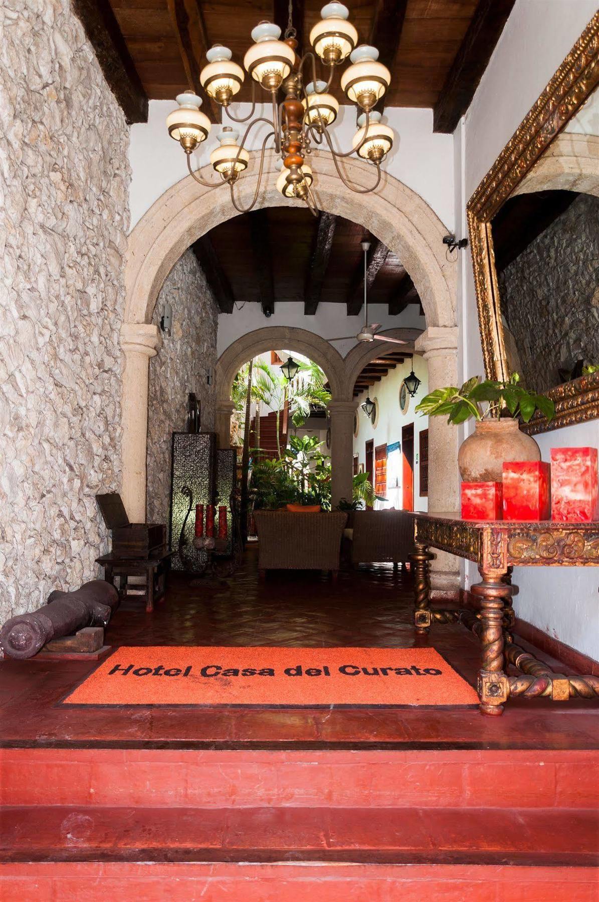 Hotel Casa Del Curato Cartagena Exterior foto