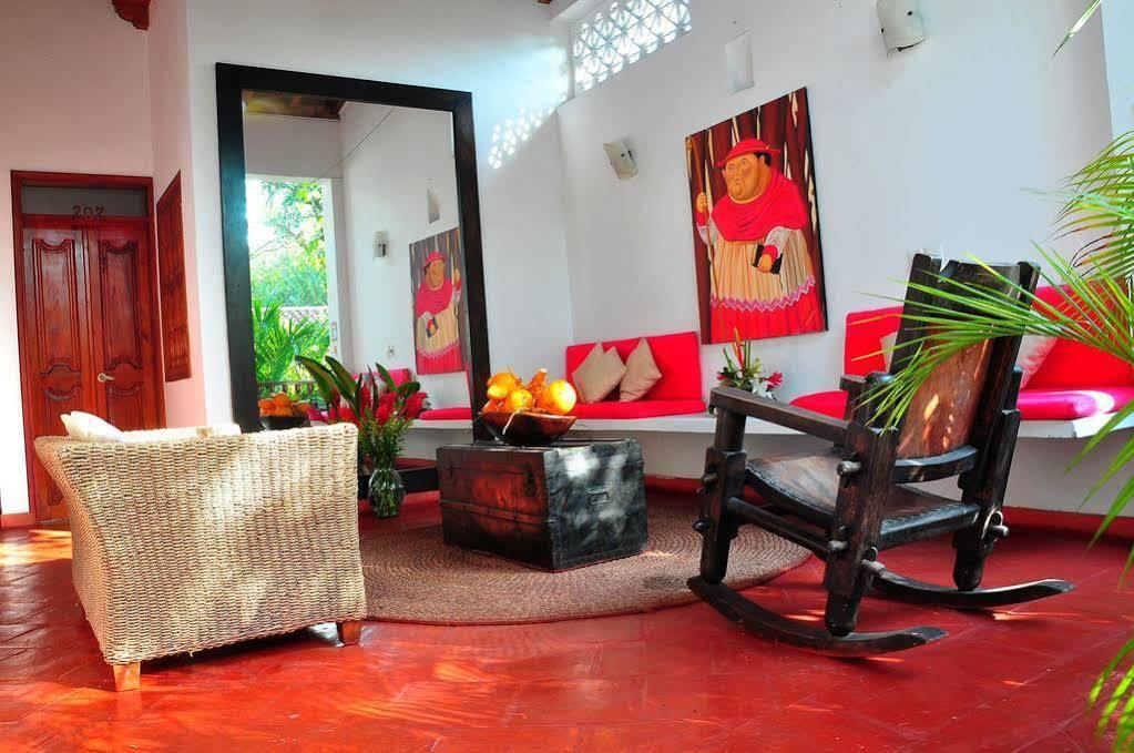 Hotel Casa Del Curato Cartagena Exterior foto