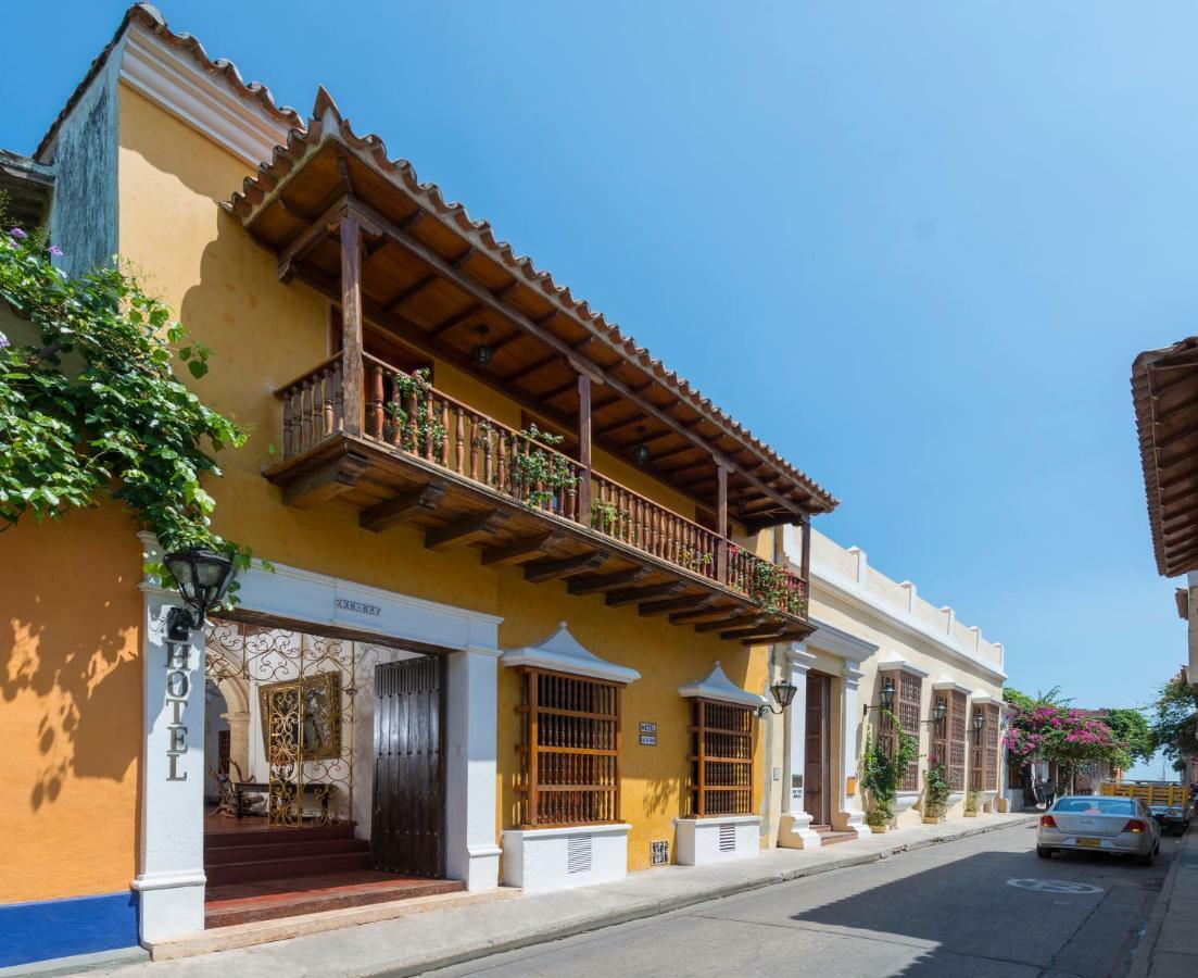 Hotel Casa Del Curato Cartagena Exterior foto