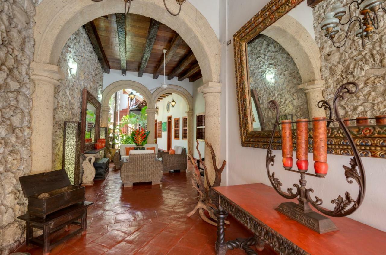 Hotel Casa Del Curato Cartagena Exterior foto