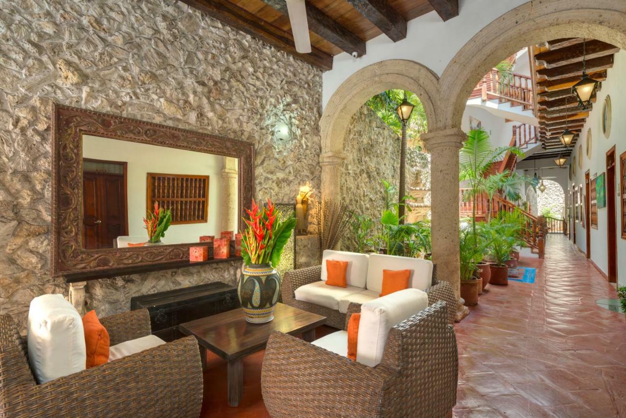 Hotel Casa Del Curato Cartagena Exterior foto