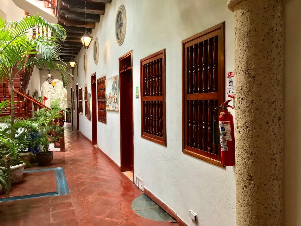 Hotel Casa Del Curato Cartagena Exterior foto