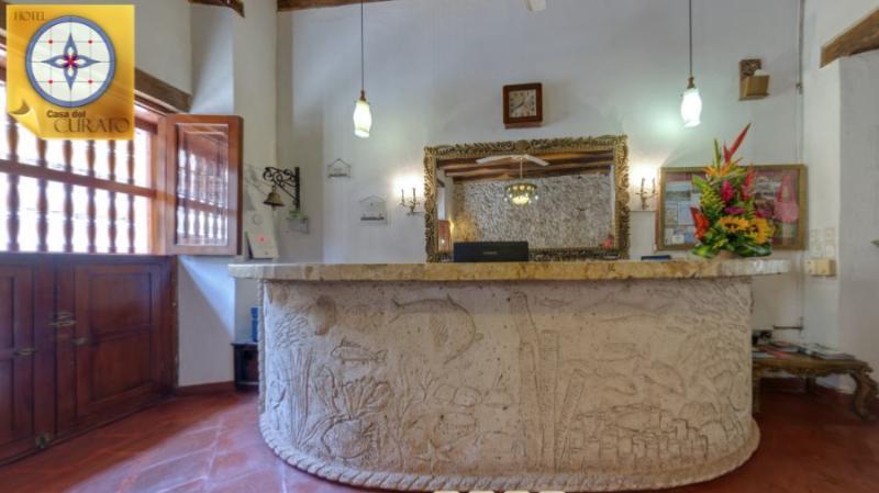 Hotel Casa Del Curato Cartagena Exterior foto